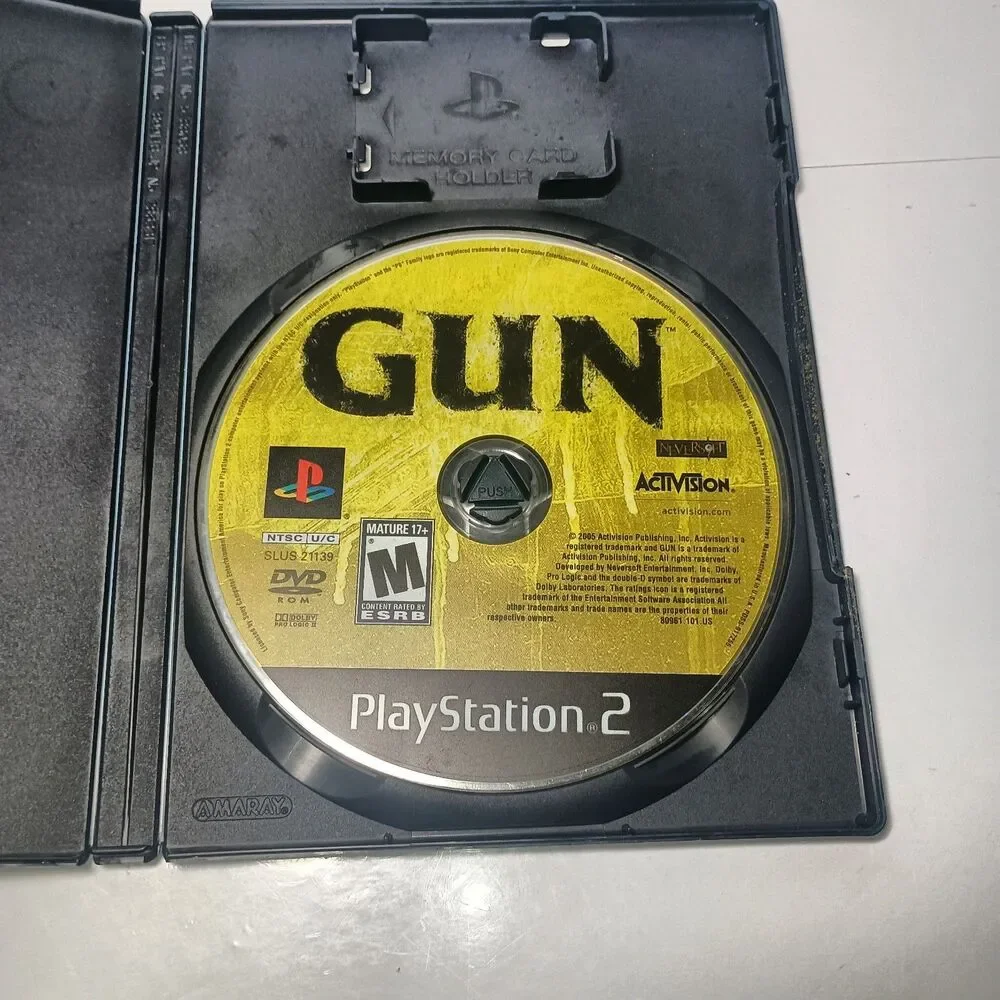 Gun (Sony PlayStation 2 PS2, 2005)